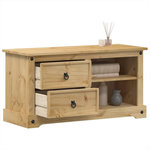 VIDAXL Meuble TV  100x40x52 cm bois de pin massif