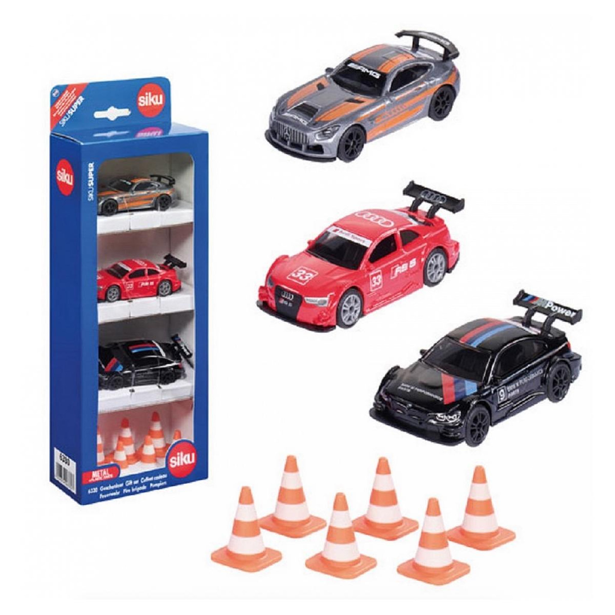 Siku 6331 Coffret cadeux voitures courses