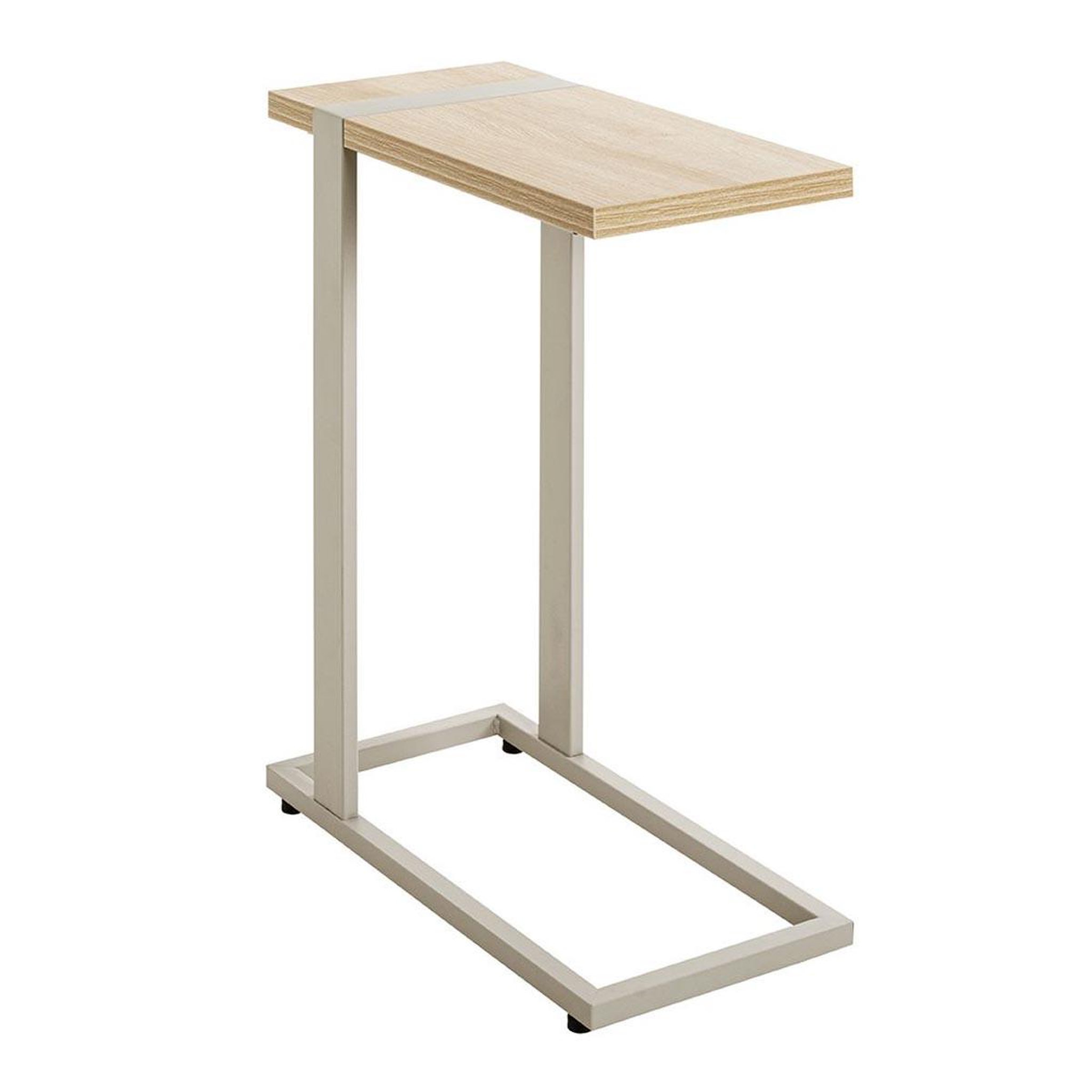 Paris Prix Table d'appoint design  evy  64cm naturel & gris
