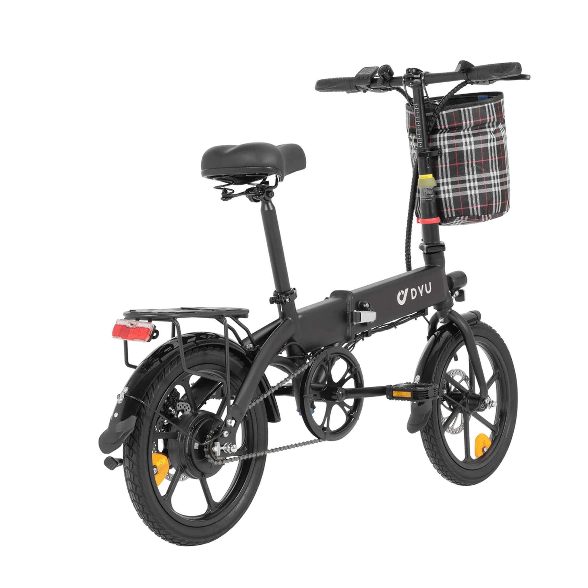 Voir la diapositive 6 : DYU Vélo électrique pliant DYU A1F Pro 16 , 36 V 7,5 Ah, 25 km/h pour les déplacements urbains, noir