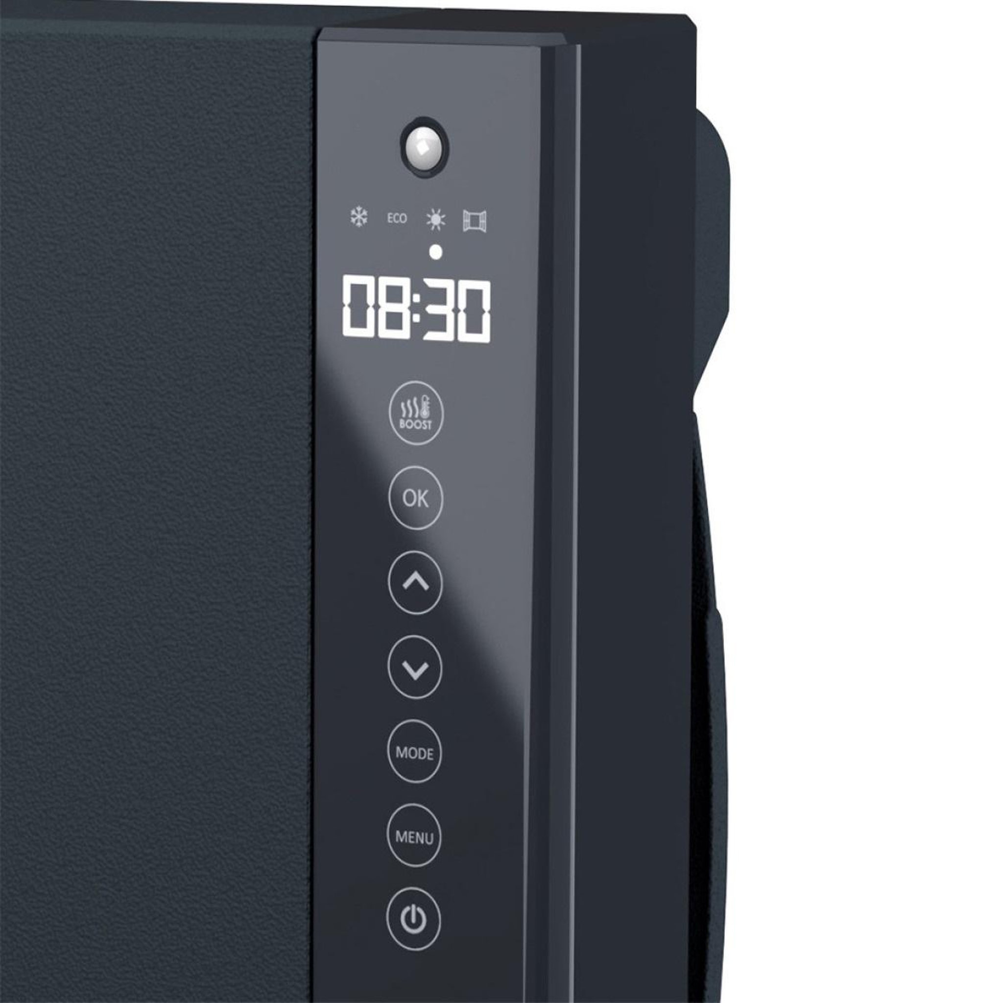 Voir la diapositive 2 : Thermor Sèche serviette électrique 1800w gris ardoise - 491373