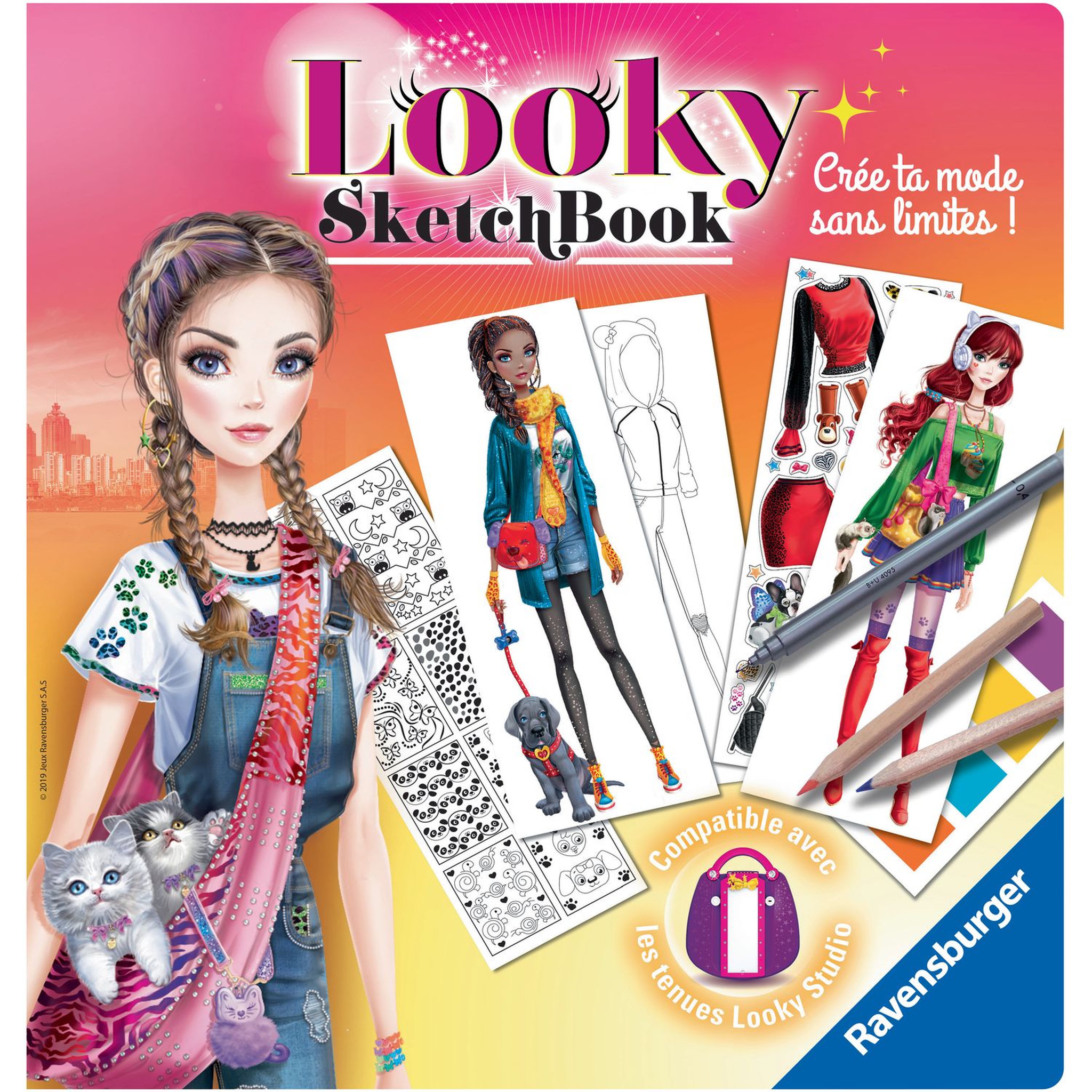 Voir la diapositive 2 : RAVENSBURGER Looky Sketch Book - Coll