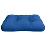 Voir la diapositive 5 : VIDAXL Coussin de palette bleu royal tissu