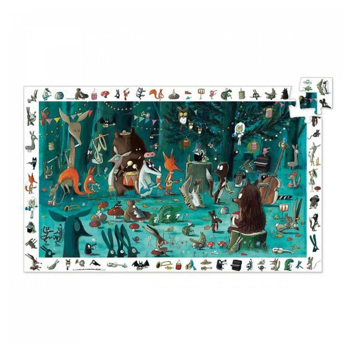 Djeco Puzzle d observation L Orchestre 35 pieces