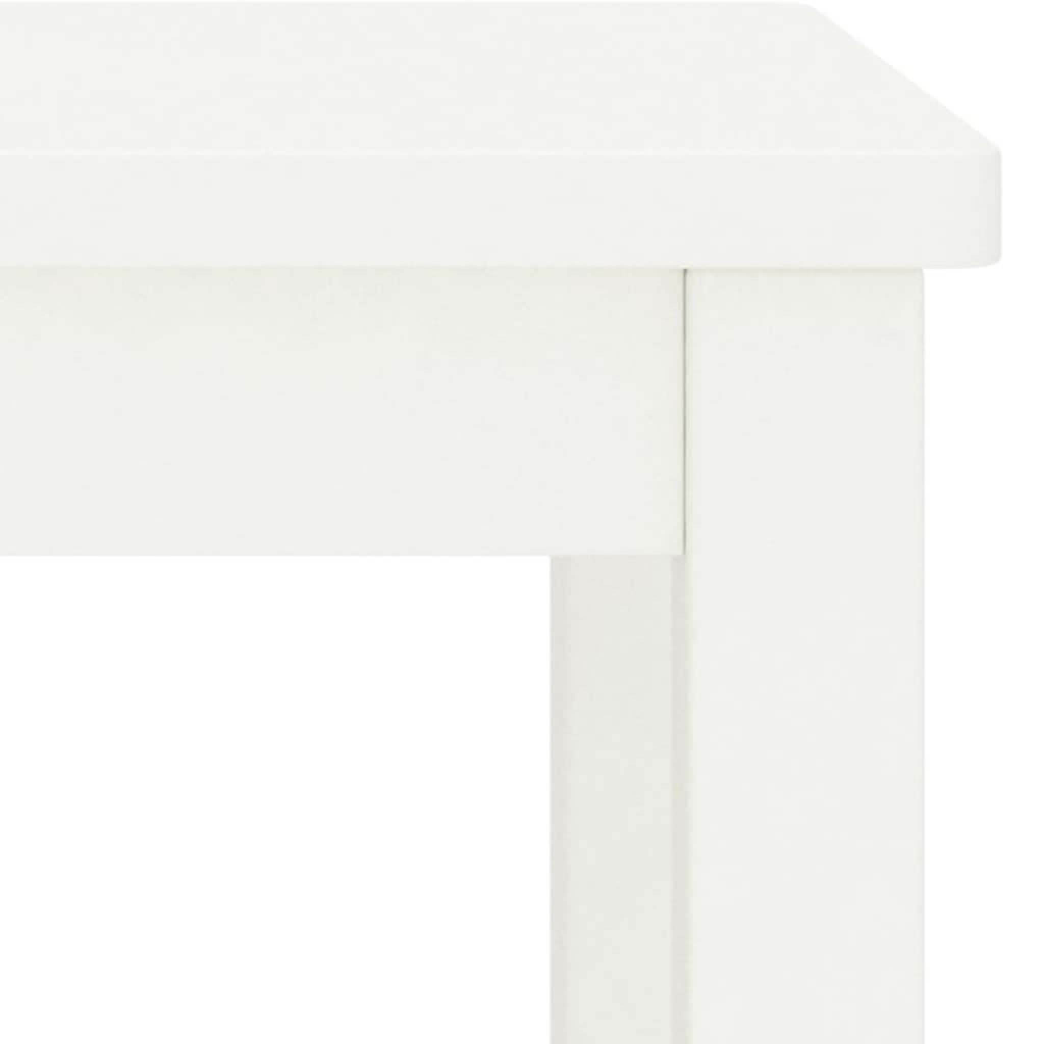 Voir la diapositive 4 : VIDAXL Table de chevet blanc 35x30x47 cm bois de pin massif