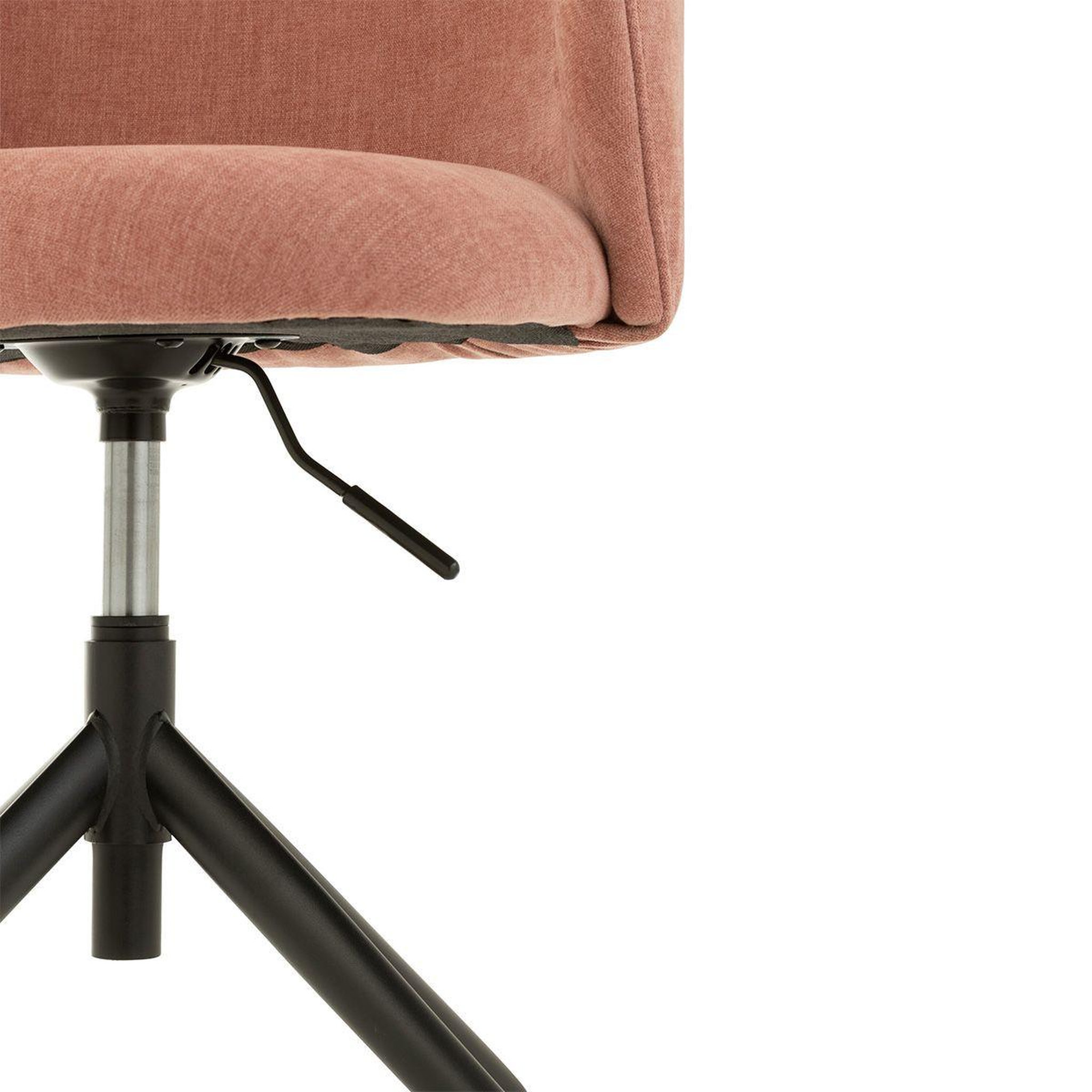 Voir la diapositive 5 : J-LINE Chaise pivotante design  gena  56cm rose clair