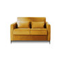 Voir la diapositive 1 : LISA DESIGN Owen - canapé 3 places convertible express couchage quotidien 140 cm matelas 12 cm en velours