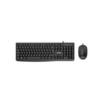 Nilox Nilox NXKME0012 clavier Souris incluse USB QWERTY Espagnole Noir