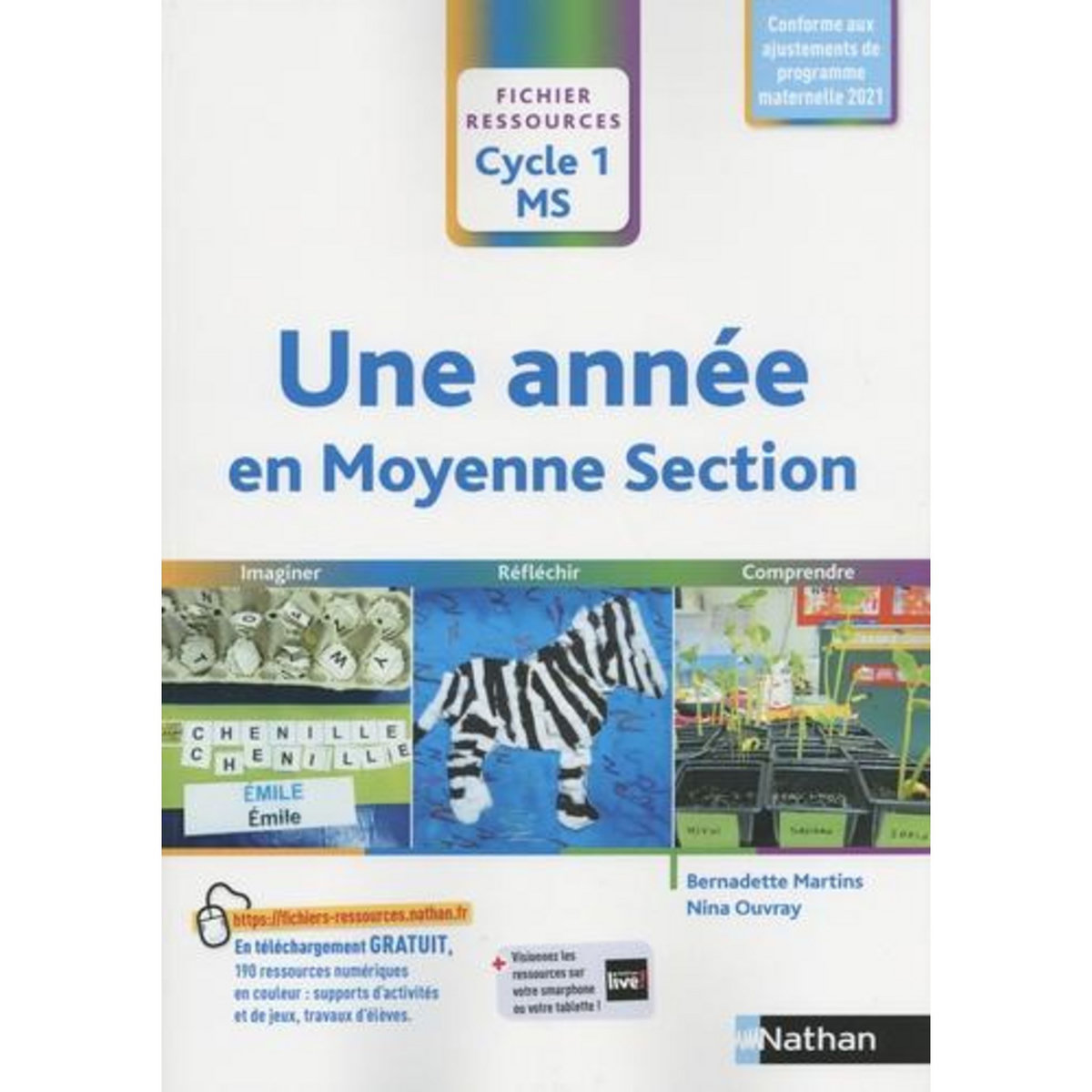 UNE ANNEE EN MOYENNE SECTION. FICHIER RESSOURCES CYCLE 1 MS, Martins Bernadette