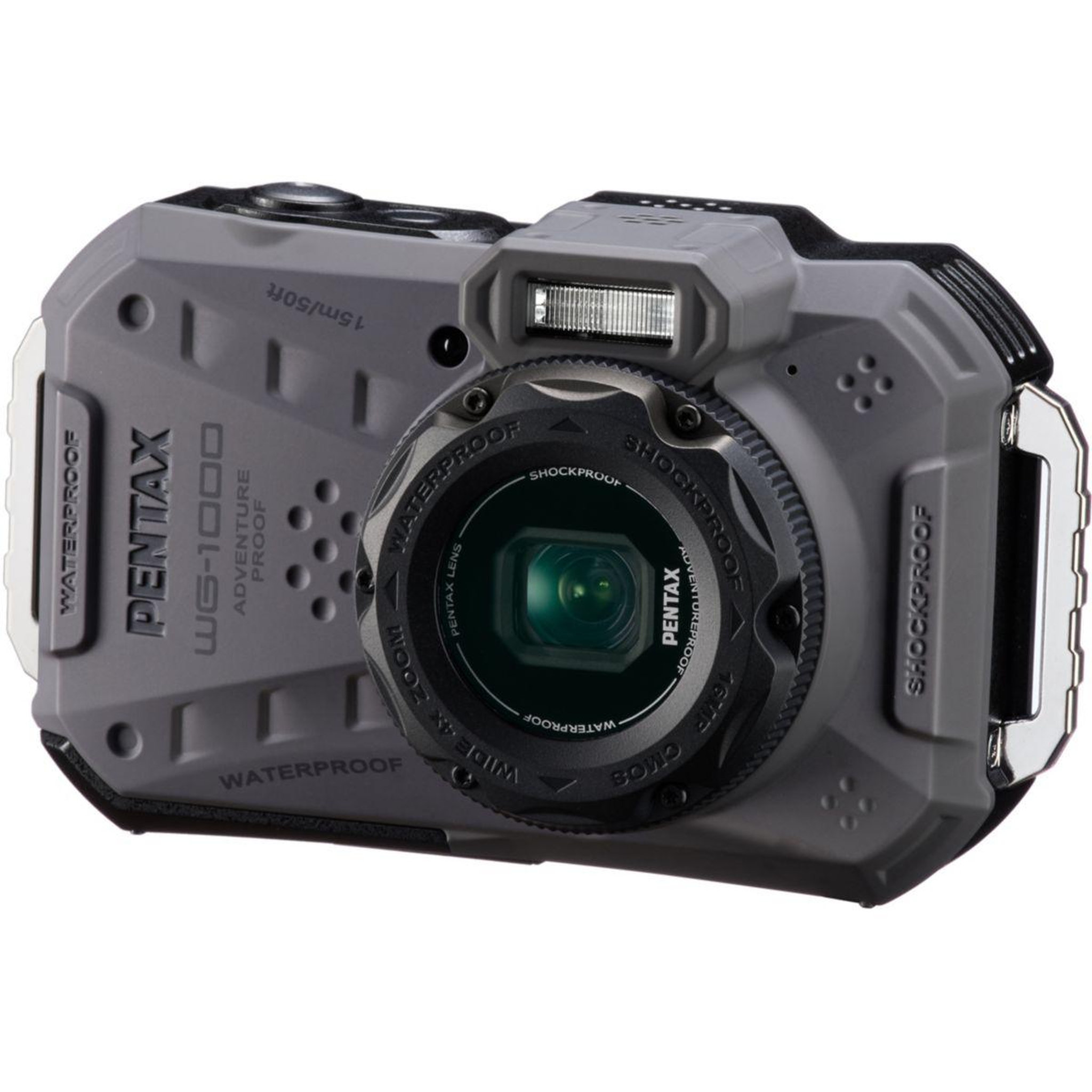Voir la diapositive 2 : PENTAX Appareil photo Compact WG-1000 Gris