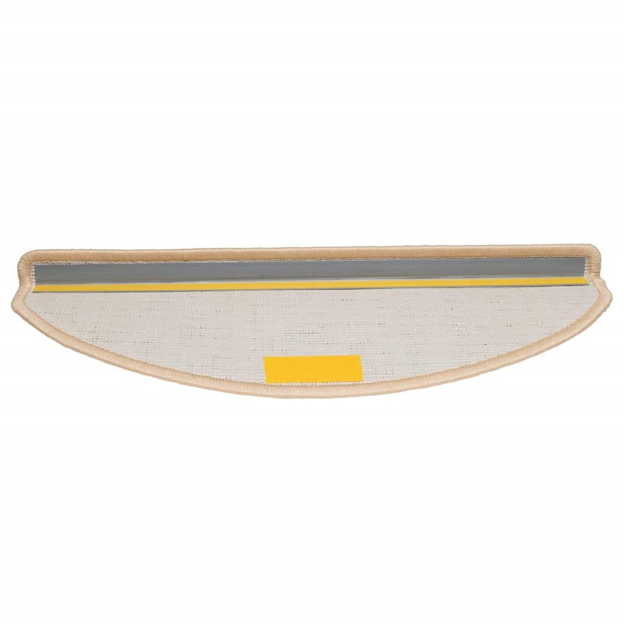 Voir la diapositive 5 : VIDAXL Tapis d'escalier 15 pcs creme 65x21x4 cm