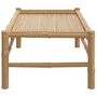 Voir la diapositive 4 : VIDAXL Table basse de jardin 100x55x33 cm bambou