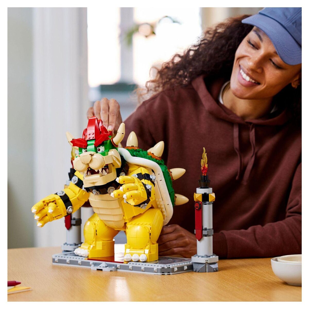 LEGO Super Mario 71411 Le Puissant Bowser, Figurine, Kit de Construction, Collection,  Cadeau