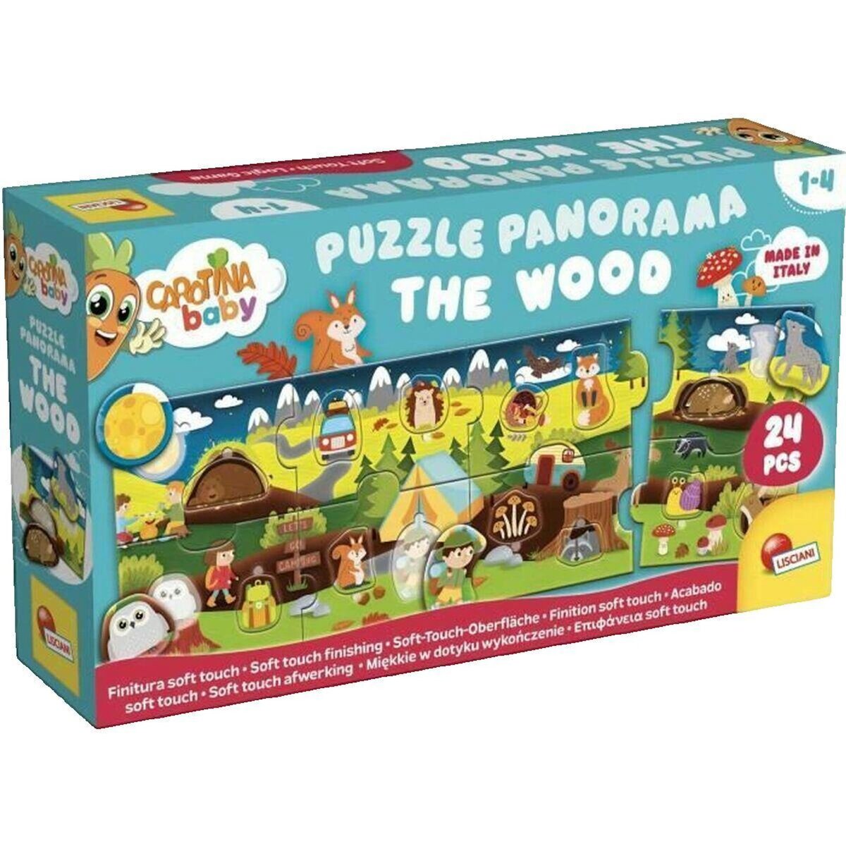 LISCIANI GIOCHI Puzzle panoramique Lisciani Giochi Les Bois vert
