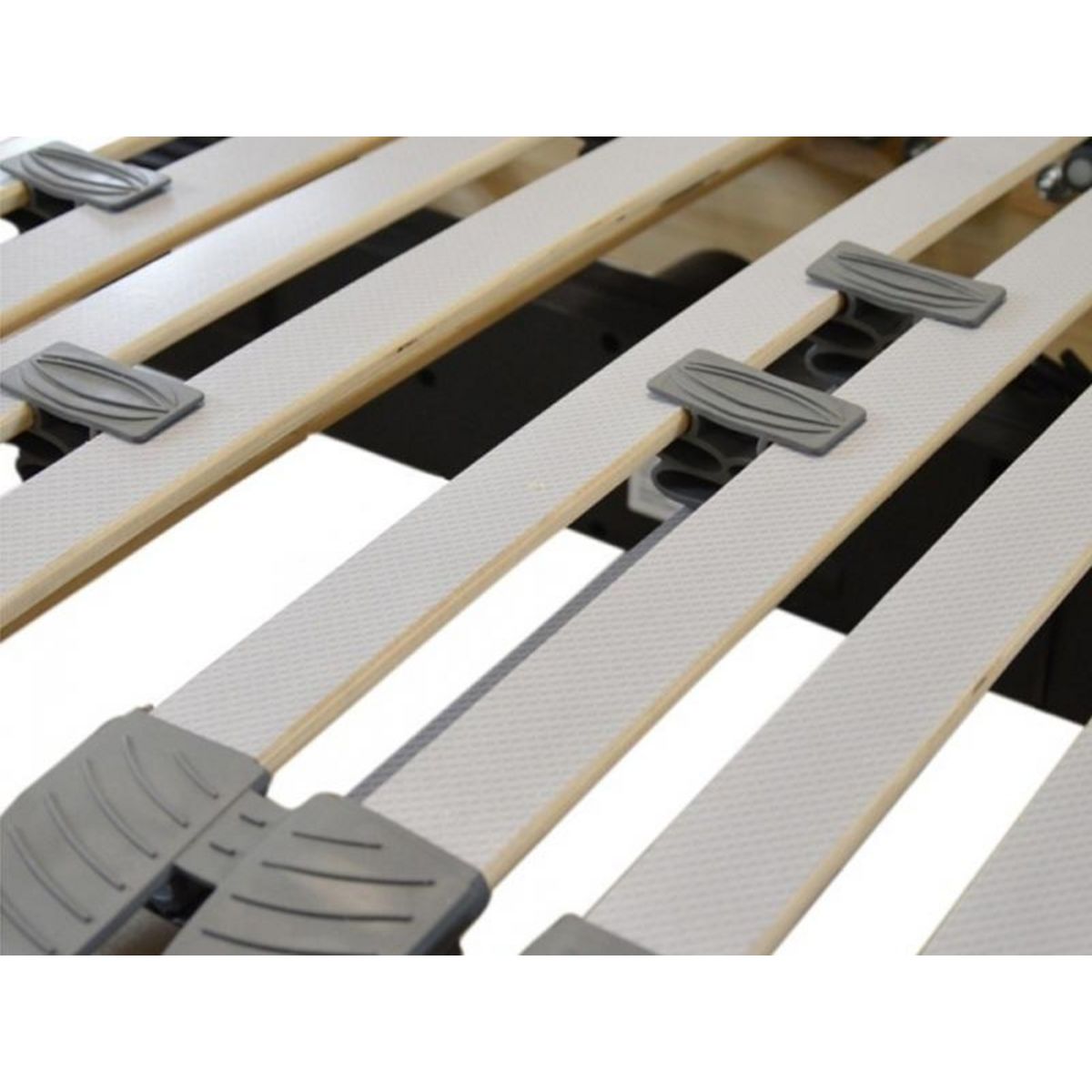 IDLITERIE Ensemble relaxation 100% latex 5 zones 85kg/m3 + couette + oreillers + sommier - FABRICATION FRANCE