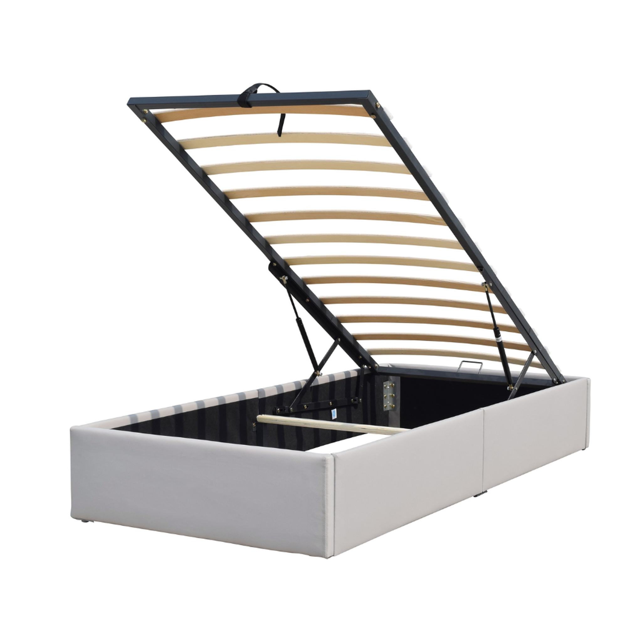 Voir la diapositive 3 : LITERIE JULIEN Ensemble Lit Coffre et Matelas  Latex Soutien Ferme