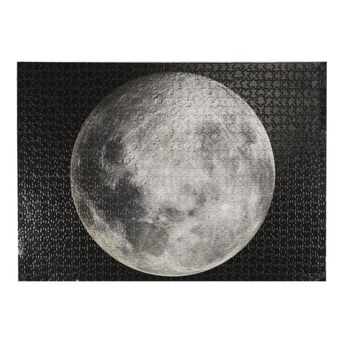 Paris Prix Puzzle Lune  1000 Pièces  48x73cm Noir & Gris