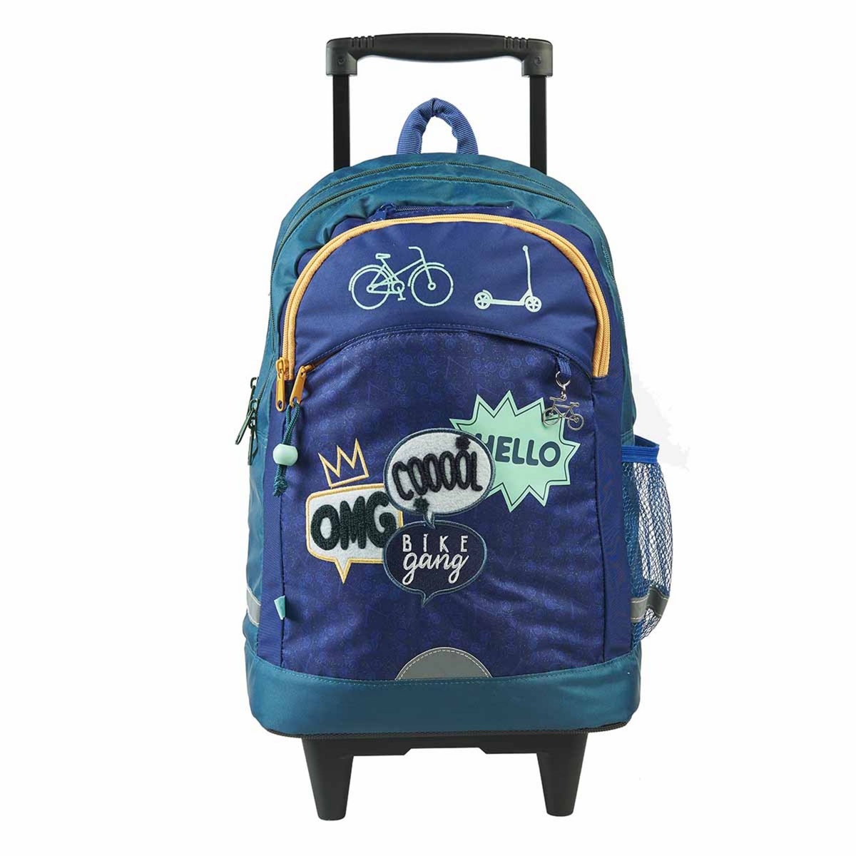 AUCHAN Sac à dos à roulettes SLOW MOTION