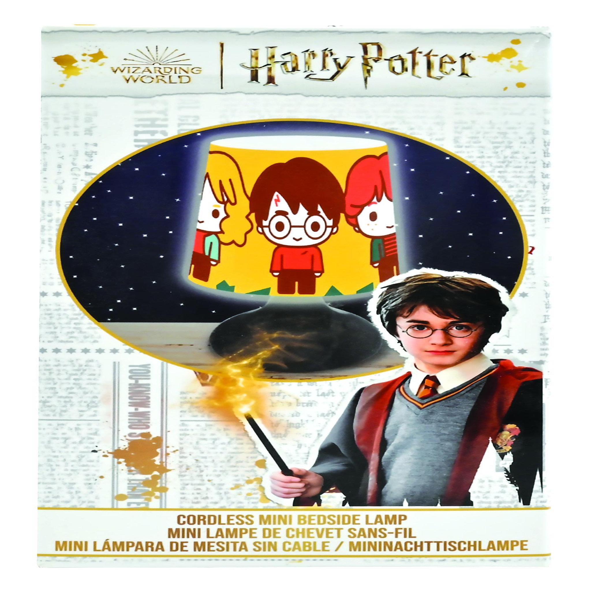 Voir la diapositive 6 : Lexibook Mini lampe de chevet veilleuse sans fil Harry Potter