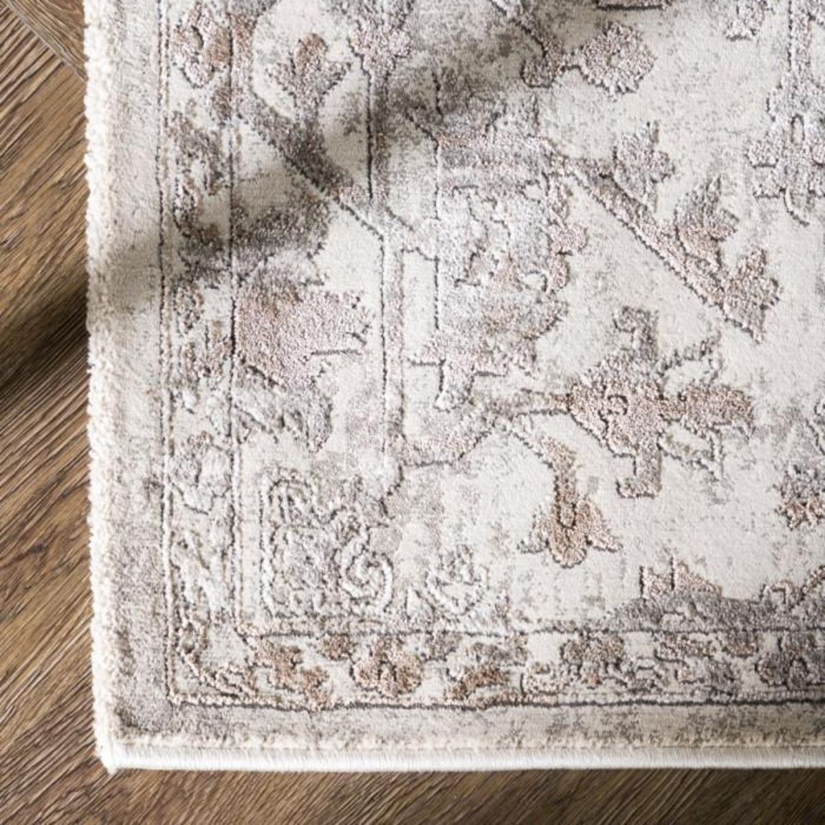 Paris Prix Tapis Déco  Cleo Hypnos  160x230cm Argent