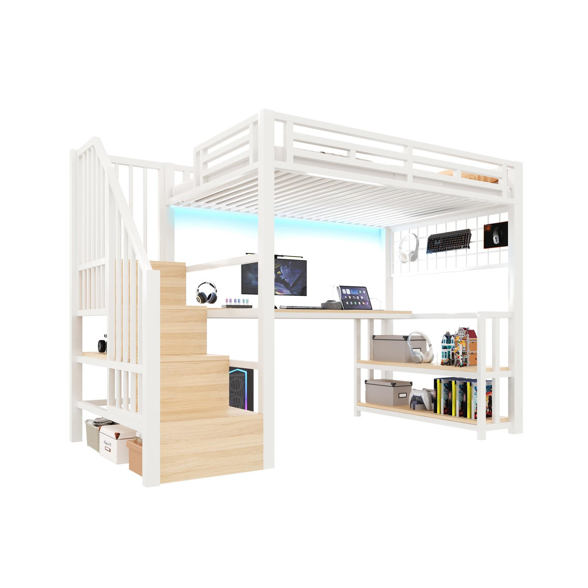 Voir la diapositive 1 : MERAX Lit mezzanine