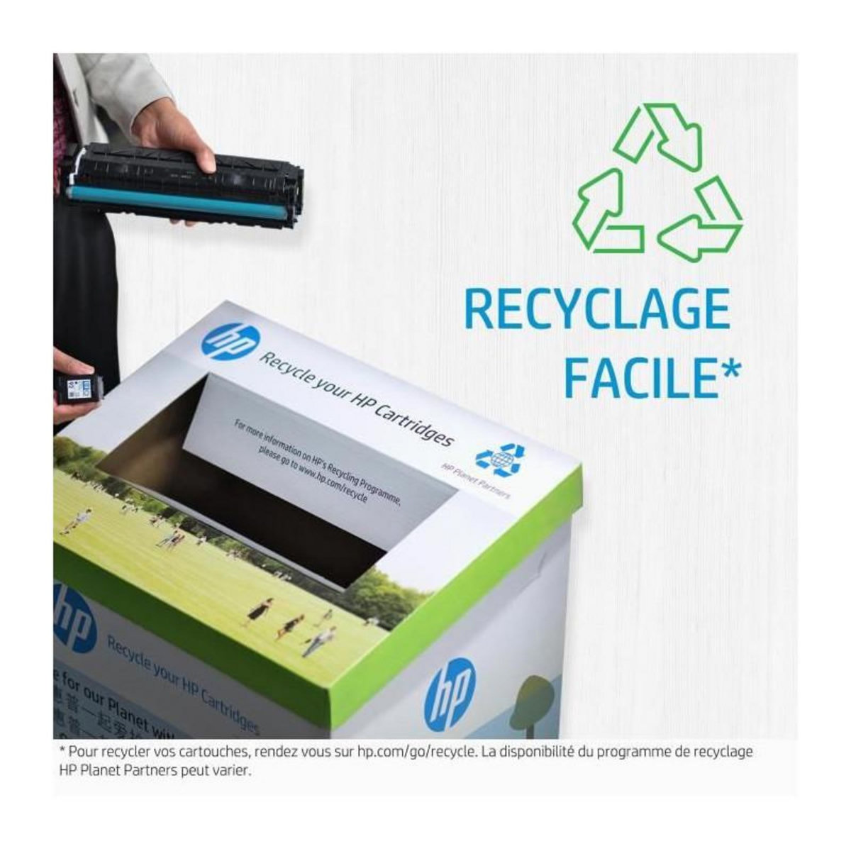 HP Kit de recharge de toner noir Authentique- HP - HP 153X - Pour LaserJet Tank (W1530X)
