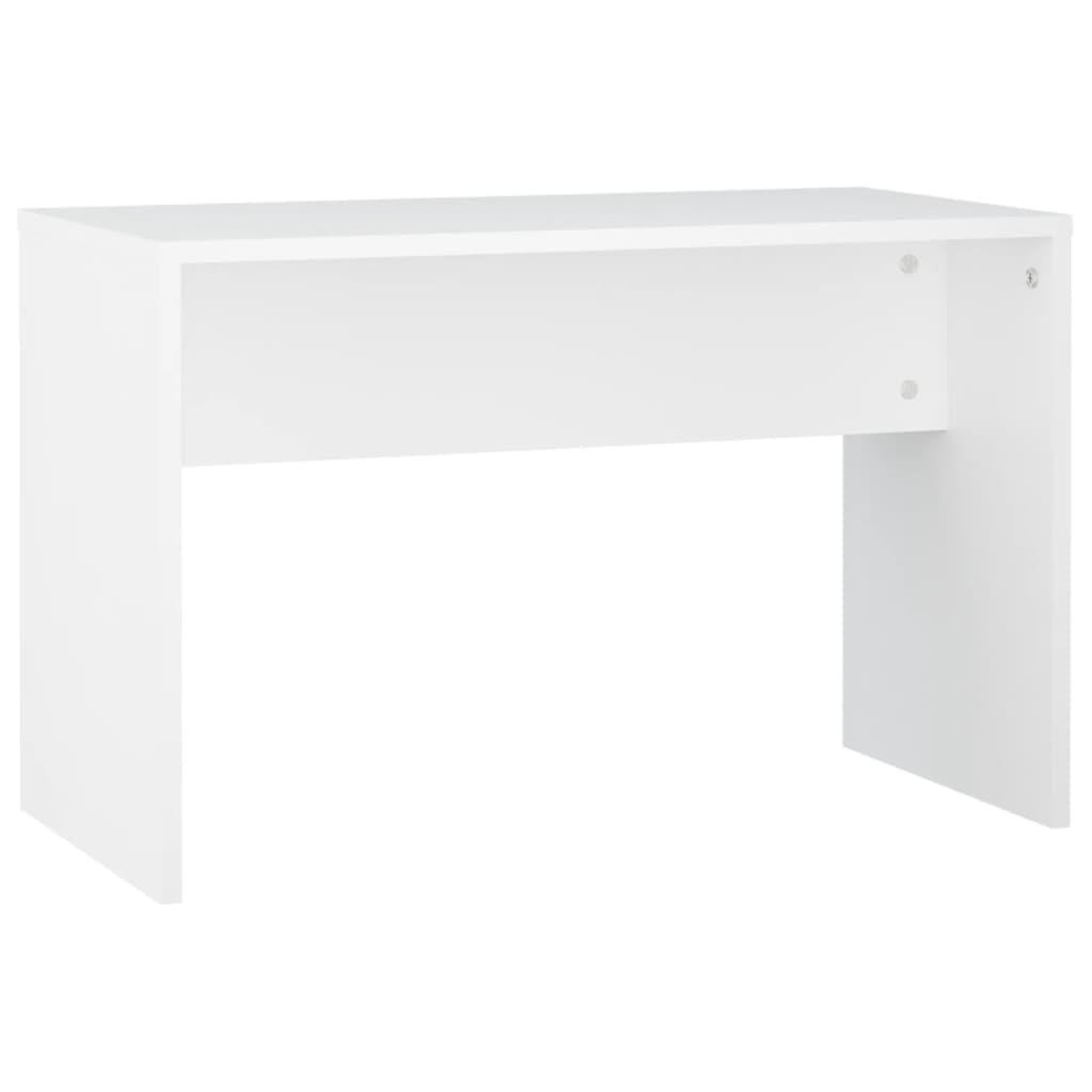 Voir la diapositive 3 : VIDAXL Ensemble de coiffeuse avec LED Blanc Bois d'ingenierie