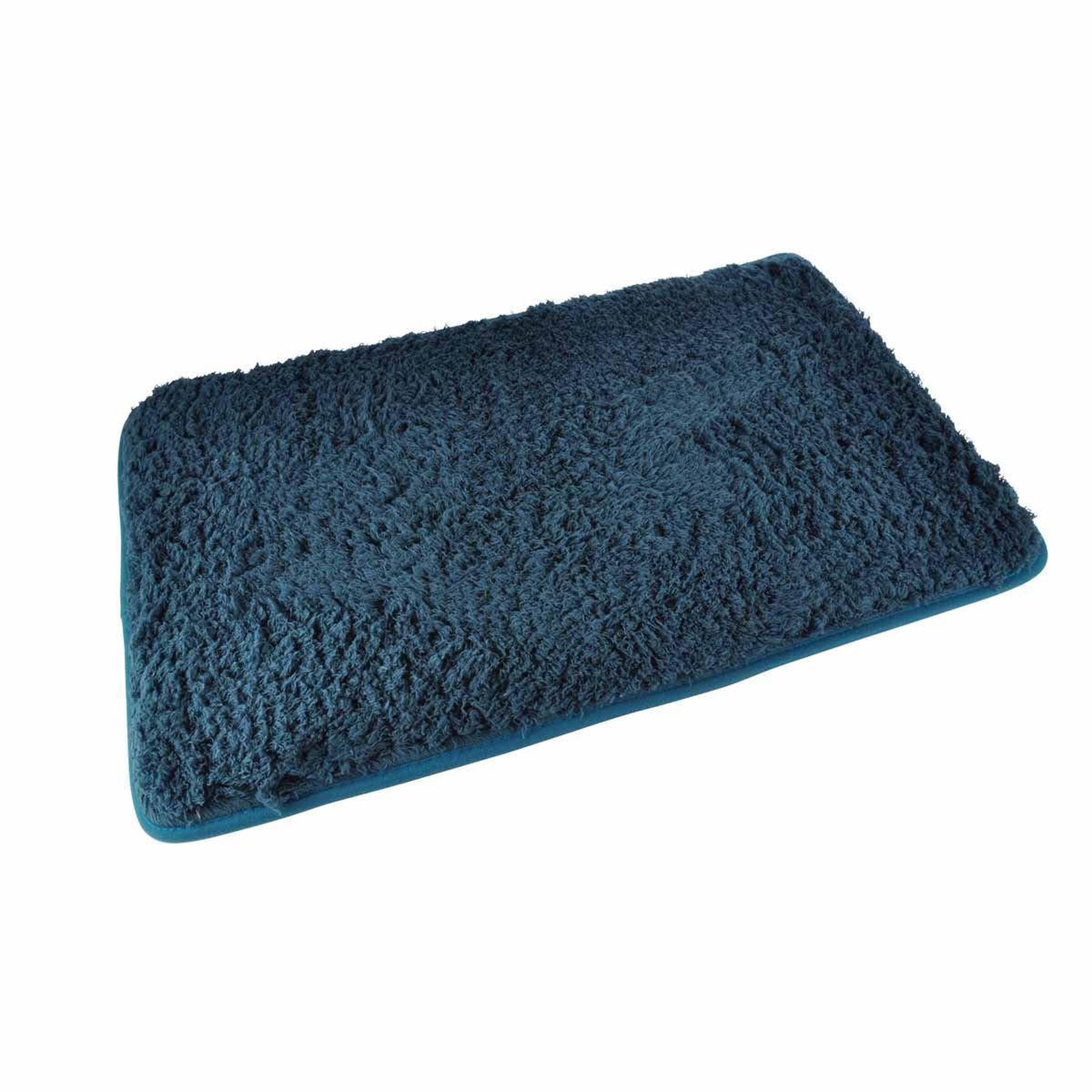 Douceur d'Intérieur Tapis de bain  softness  50x80cm bleu émeraude