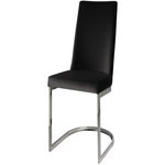 Habitat et Jardin Chaise    Round   - Noir - Lot de 2