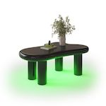 MERAX Table basse. Coloris disponibles : Blanc, Noir