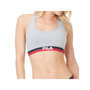 Voir la diapositive 3 : FILA Lot de 3 Brassières coton Fila FU6048 Gris, Navy et Blanc