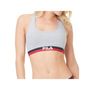 Voir la diapositive 3 : FILA Lot de 3 Brassières coton Fila FU6048 Gris, Navy et Blanc