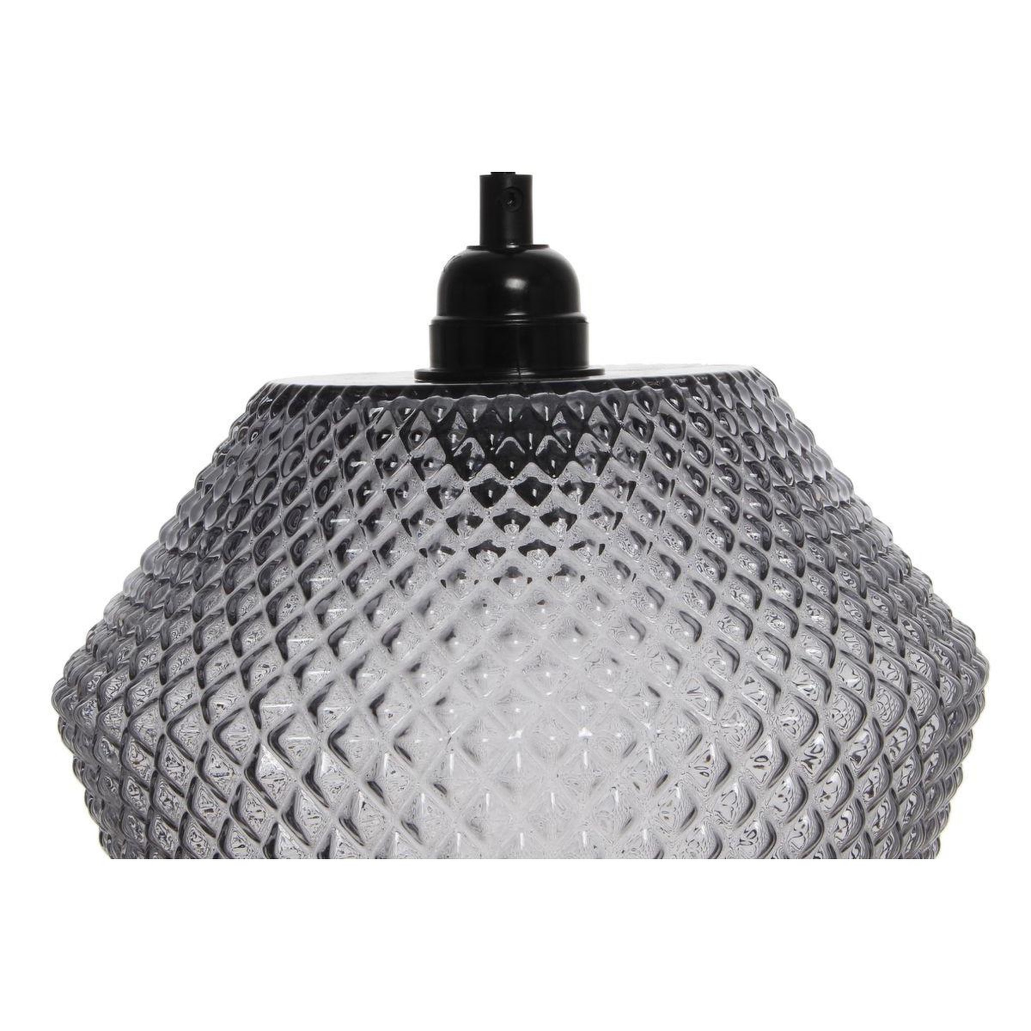 Voir la diapositive 3 : Paris Prix Lampe suspension en verre  nomi  27cm gris