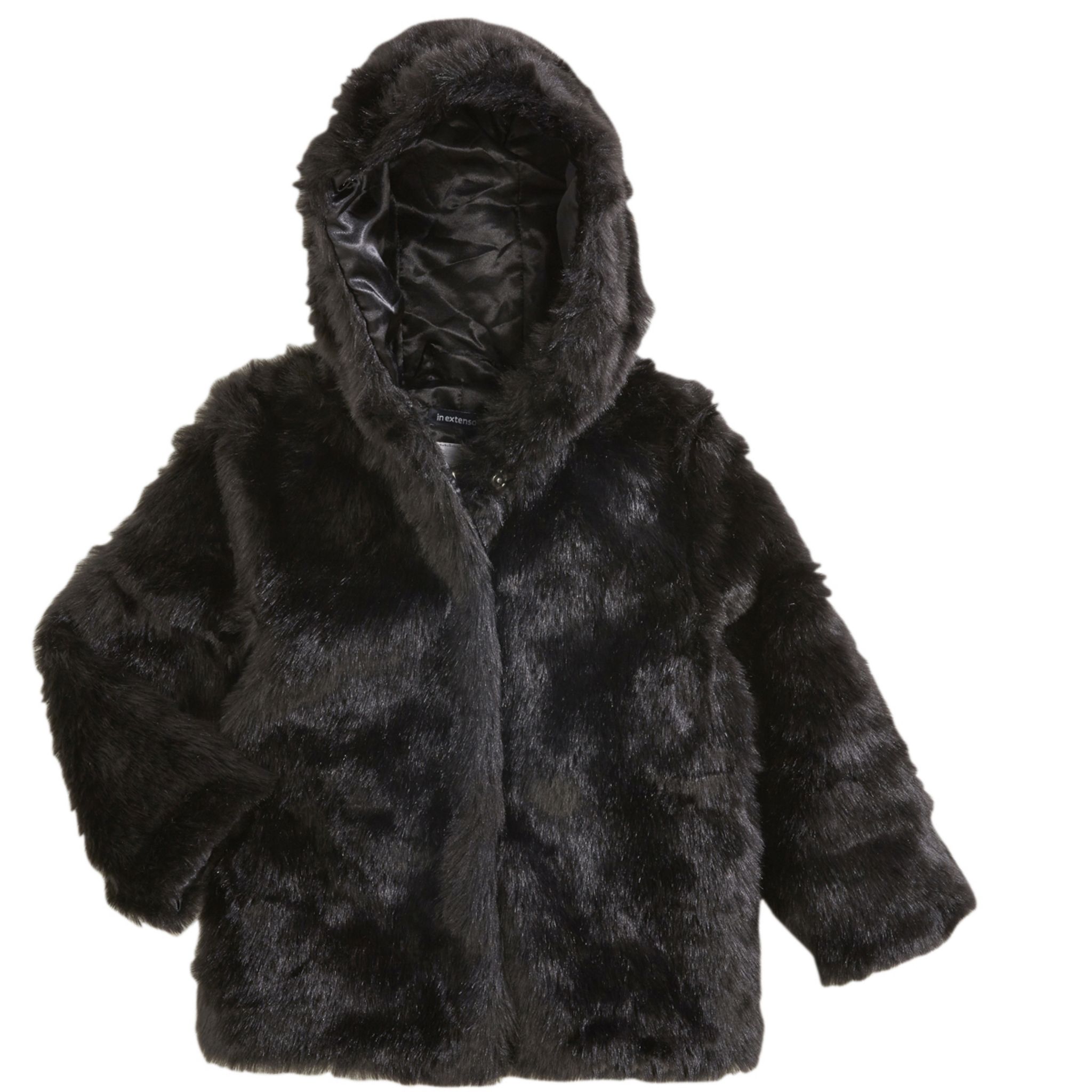 VESTE EN FAUSSE FOURRURE AVEC BRANDENBOURGS - Grenat foncé | Canada