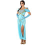 Voir la diapositive 1 : ATOSA Déguisement Princesse Arabe - Bleu - Femme - Taille XS/S - XS/S