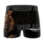 Voir la diapositive 6 : FREEGUN Lot de 5 boxers homme Wild Life