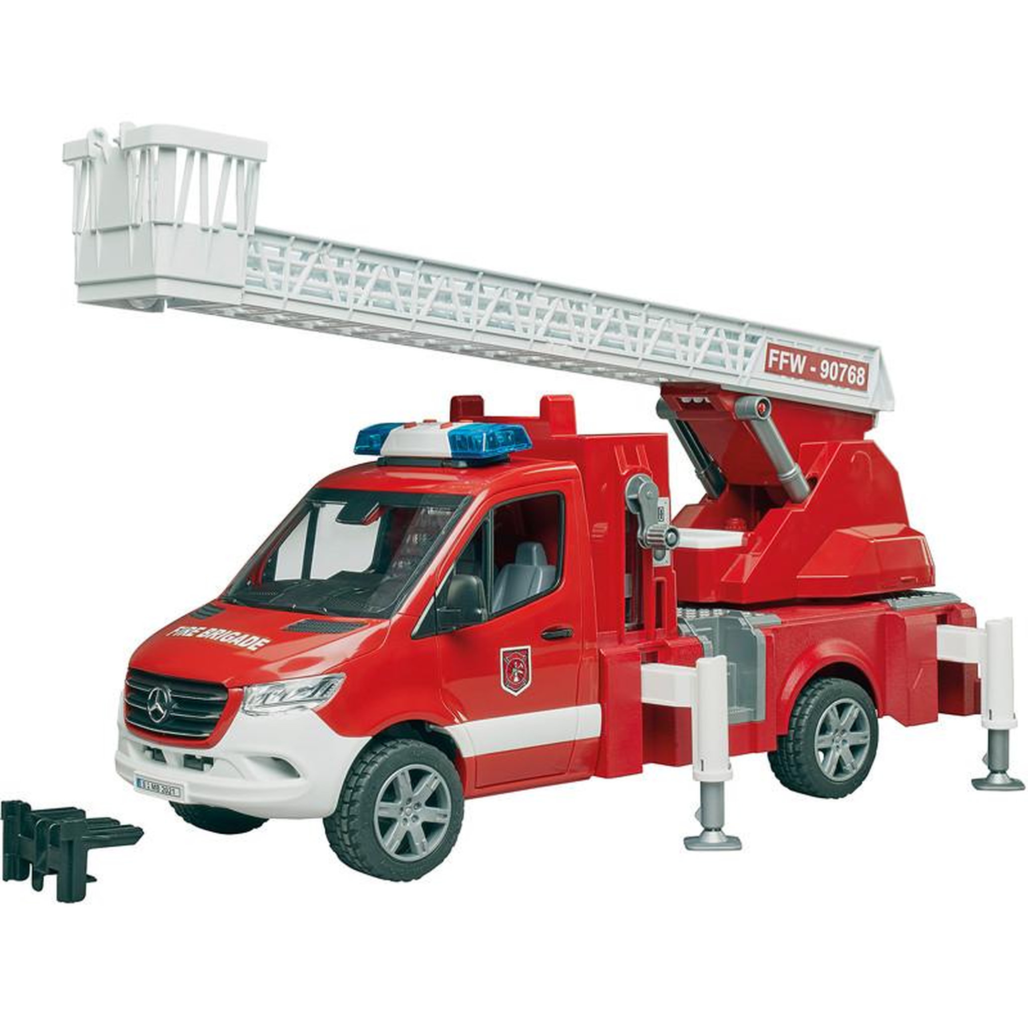 Bruder CAMION POMPIER MERCEDES + ECH BRUDER BRR2673