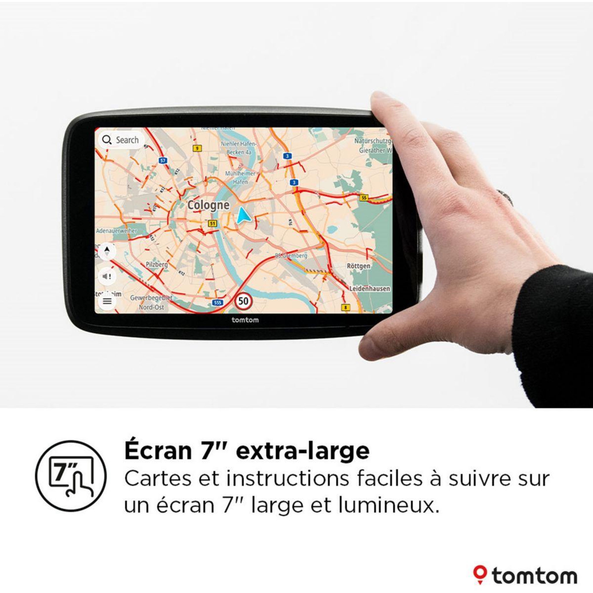 Voir la diapositive 5 : Tomtom Gps go navigator 7''