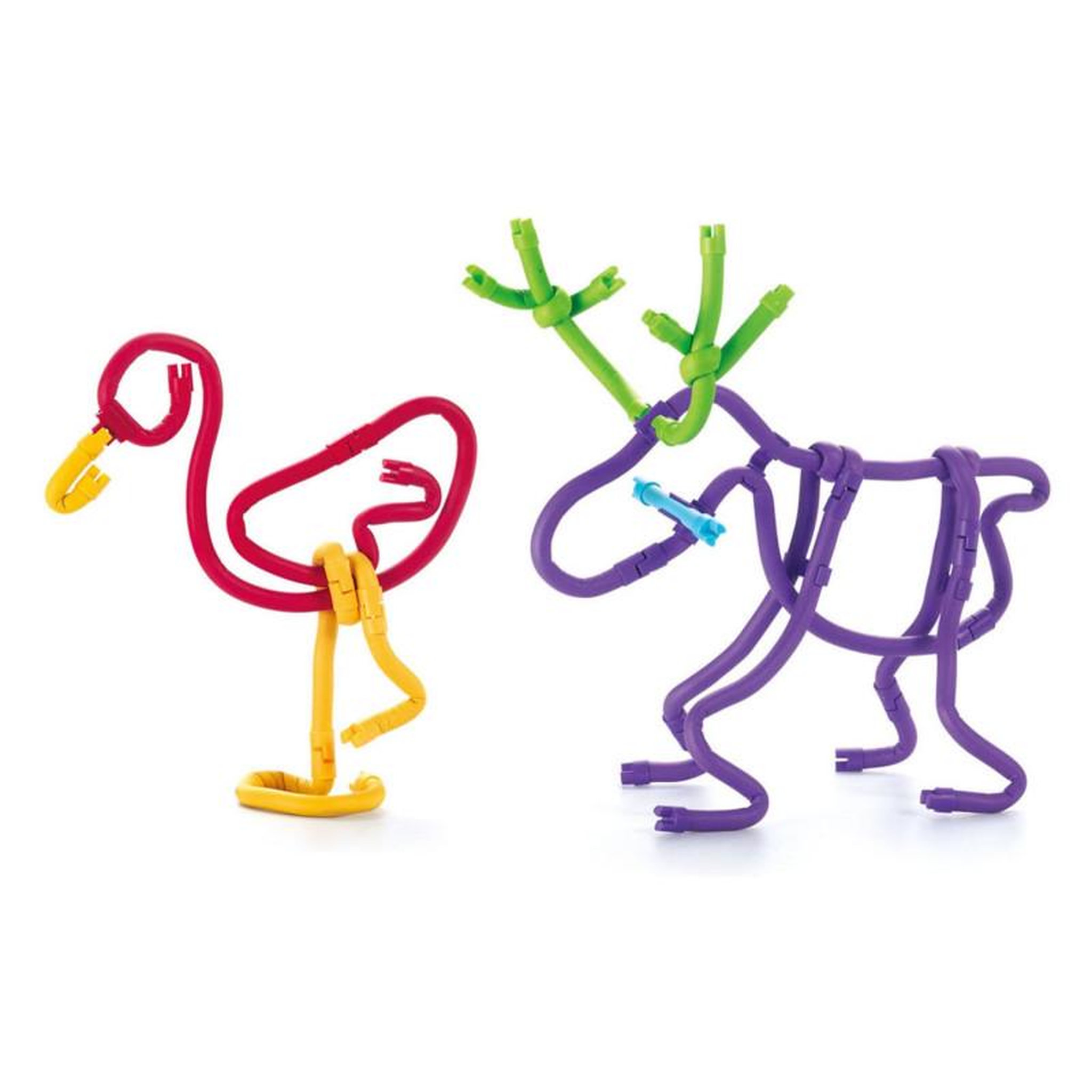 Voir la diapositive 4 : CLICS Clics - Spaghetteez 3D Art Flexible Sticks 160 pièces