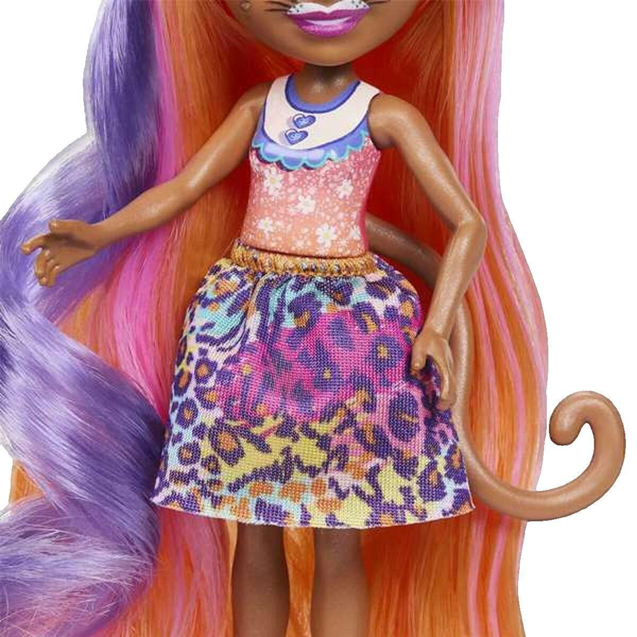 Voir la diapositive 2 : MATTEL Poupée Mattel Glam Party Cheetah