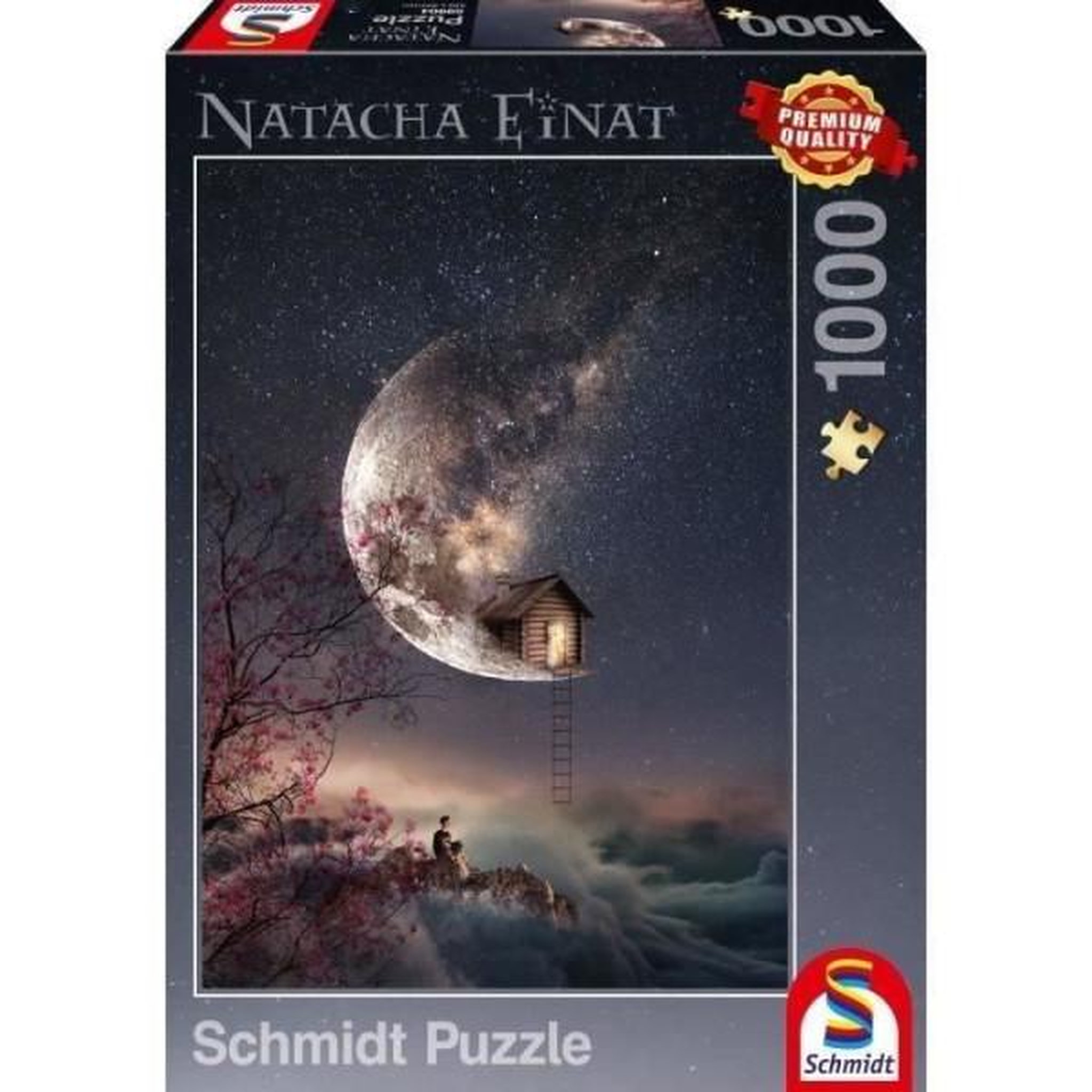 Voir la diapositive 1 : Schmidt Spiele Puzzle - SCHMIDT SPIELE - Poussieres de reve - Fantastique - 1000 pieces - Multicolore