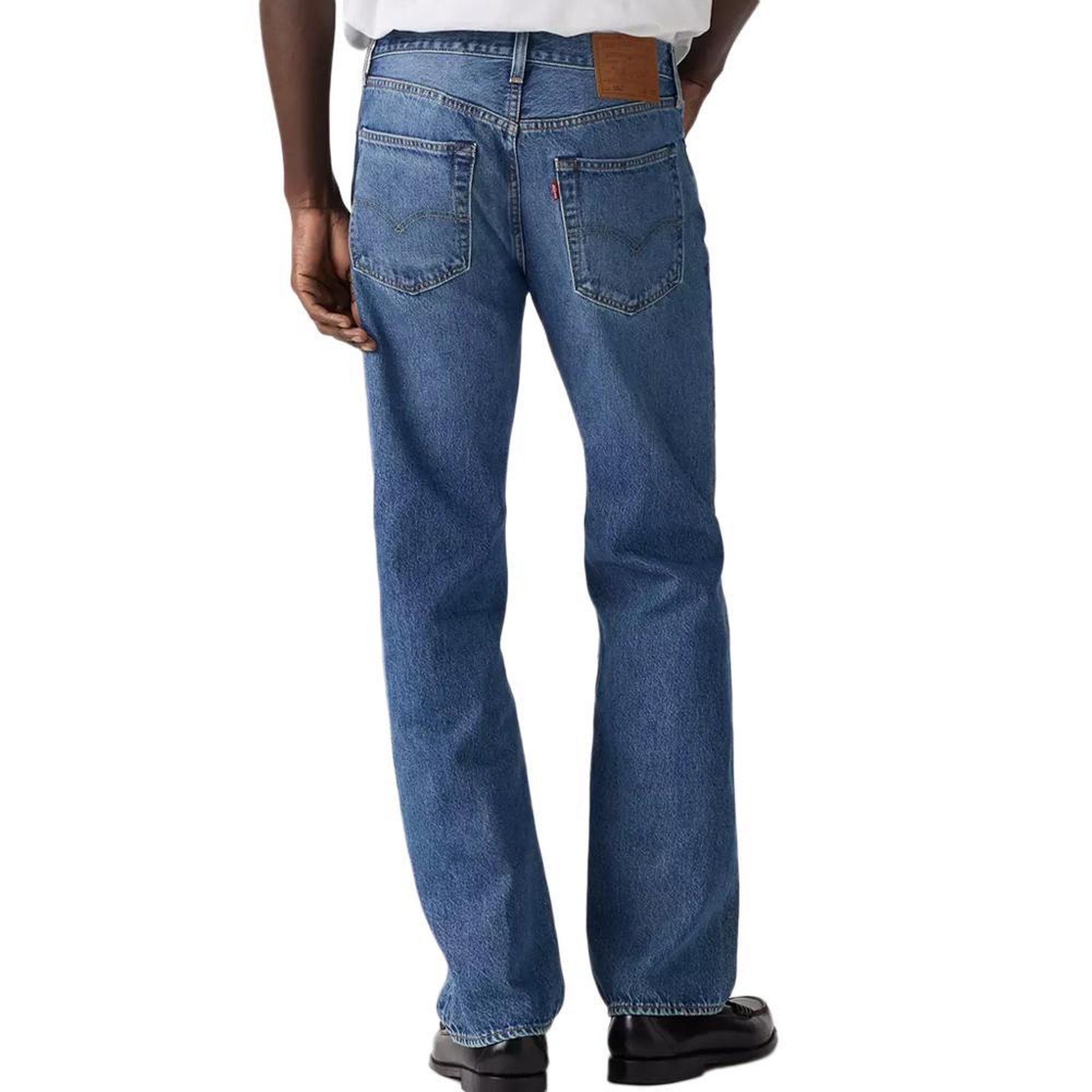 Voir la diapositive 2 : Levi's Jean bleu homme levi's 501 levis original fit med
