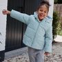 Voir la diapositive 5 : Petit Béguin Doudoune bébé intérieur polaire avec capuche Alma