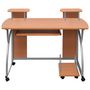 Voir la diapositive 2 : VIDAXL Bureau d'ordinateur Marron 110x52x88,5 cm Bois d'ingenierie