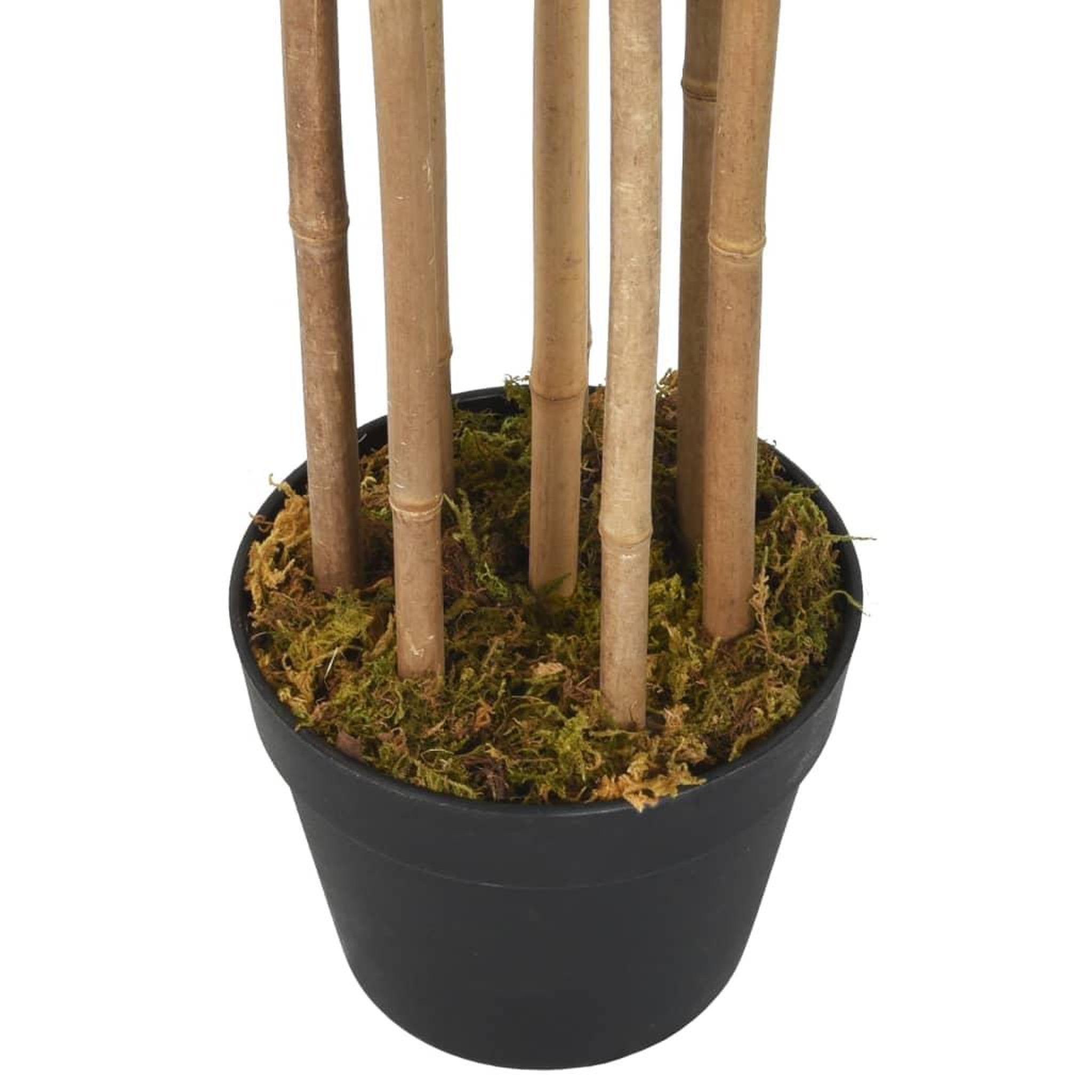 Voir la diapositive 3 : VIDAXL Bambou artificiel 1605 feuilles 180 cm vert