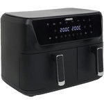 PRINCESS Friteuse à air chaude Princess double panier 11 L 2700 W Noir