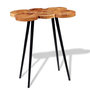 Voir la diapositive 1 : VIDAXL Table de bar Bois d'acacia massif 90x60x110 cm