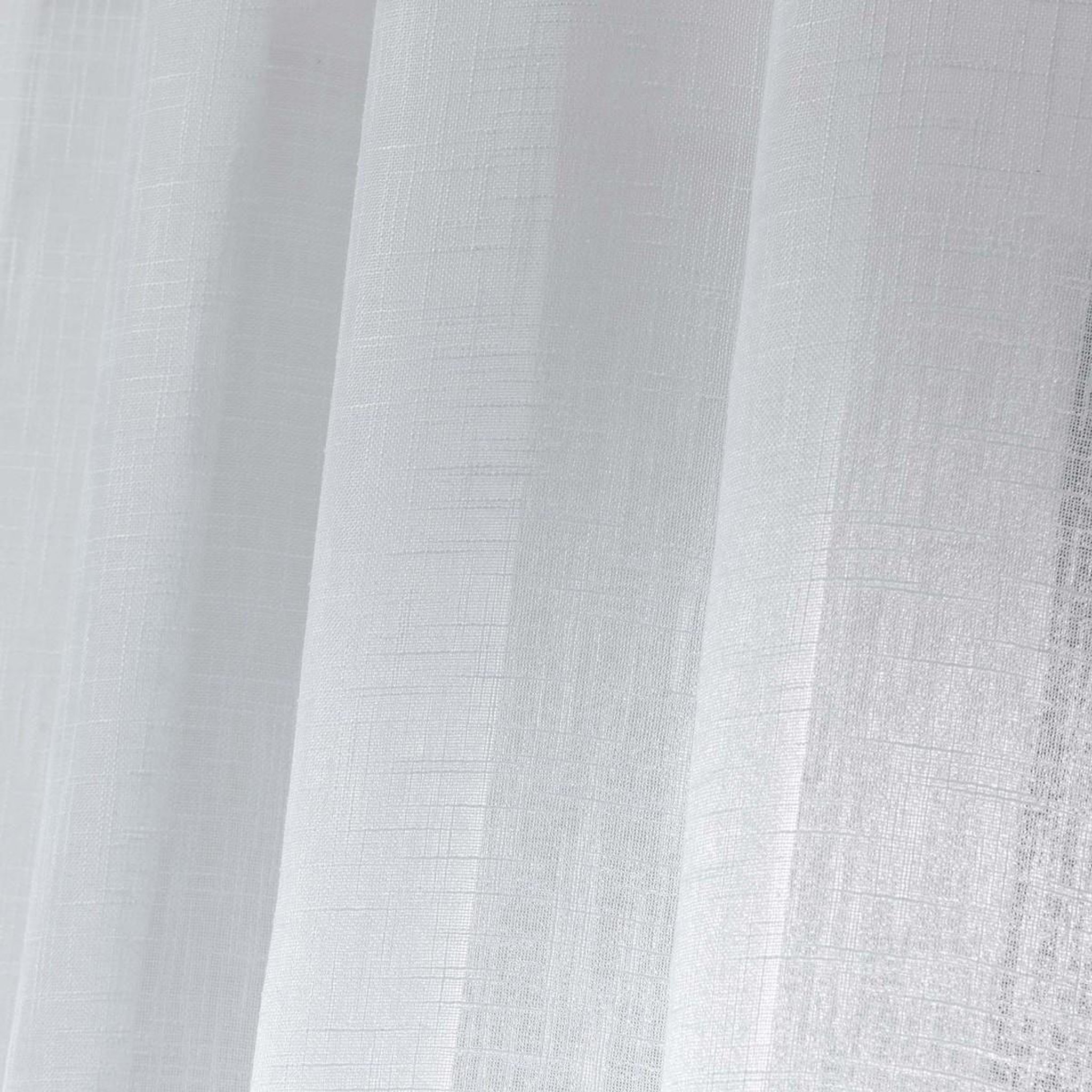 Voir la diapositive 2 : Douceur d'Intérieur Paire de voilages  haltona  60x160cm blanc