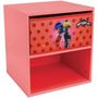 Voir la diapositive 3 : Fun House Fun house miraculous ladybug chevet avec tiroir h.36 x l.33 x p. 30 cm