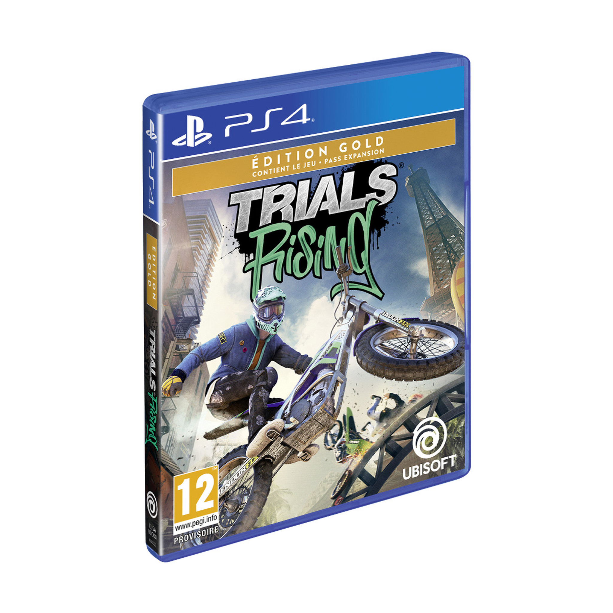 Voir la diapositive 1 : Trials Rising Edition Gold PS4